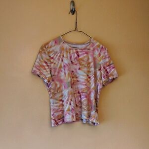 tie-dyeish top